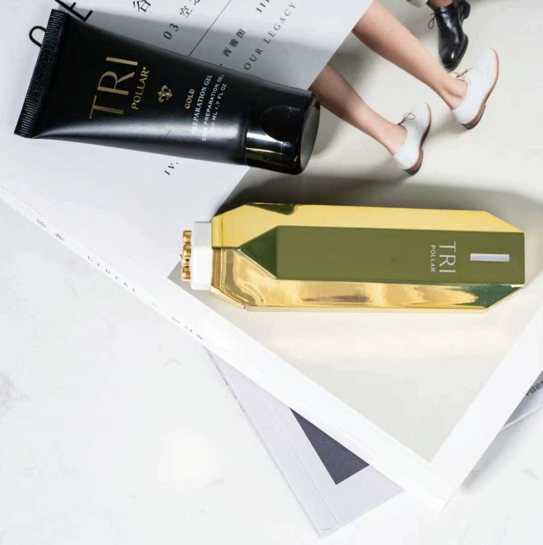 初谱是以色列的美容仪，还是很热门的一个产品！几何造型的机身搭