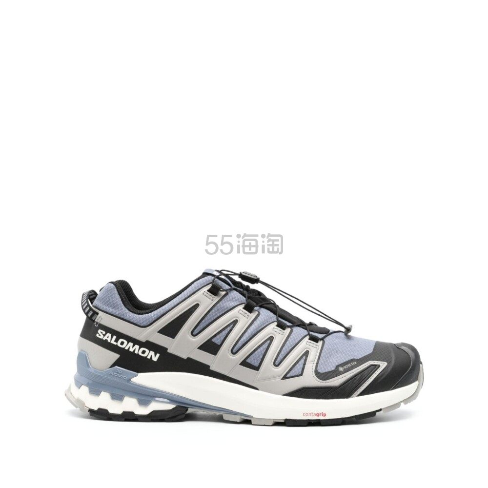 【23年秋冬新品】salomon萨洛蒙 Salomon XA Pro 3D V9 GTX 男士黑白蓝拼接防水耐磨登山鞋你运动鞋