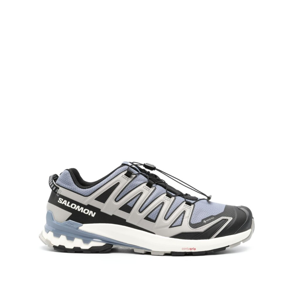 【23年秋冬新品】salomon萨洛蒙 Salomon XA Pro 3D V9 GTX 男士黑白蓝拼接防水耐磨登山鞋你运动鞋