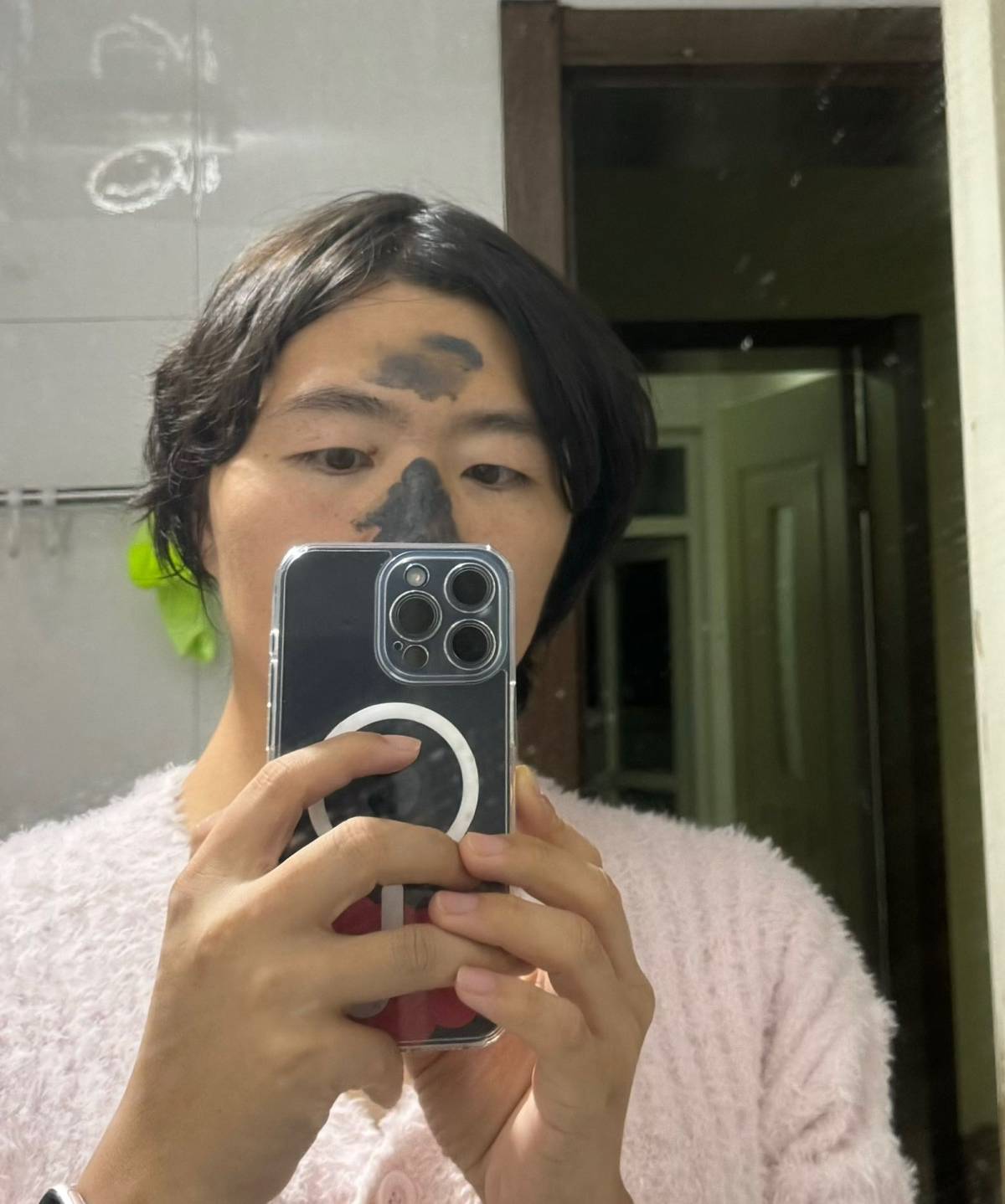 每周里的第五天；我的当值面膜是origins黑泥深层清洁面膜