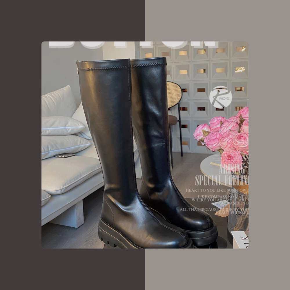 小腿肚肉肉妹纸的福音。 刷好多才找到这款能把我的小腿肚包住又