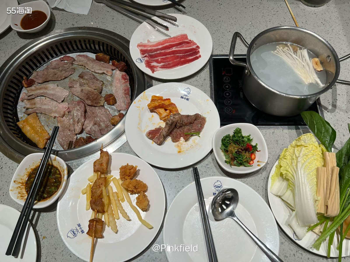 🥩这是十月中旬带孩子去商场玩吃的午饭，本来小朋友说要吃夏日