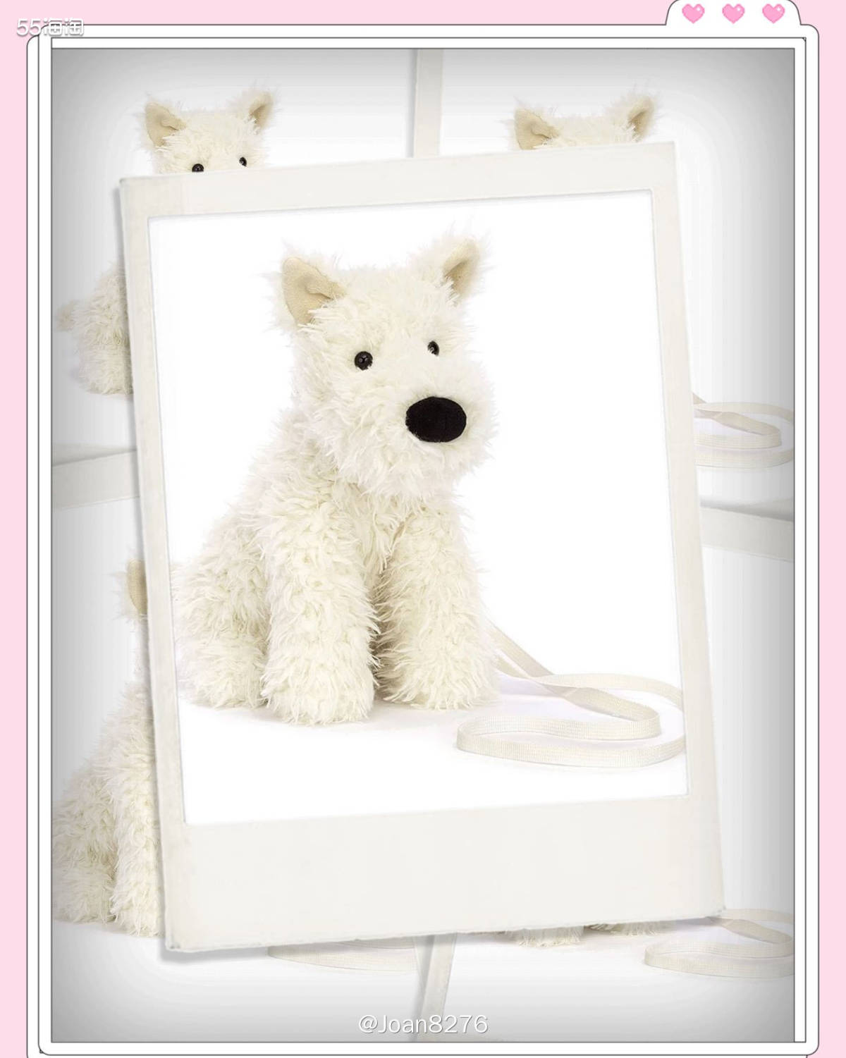 Jelltcat的这款西高地包包之前常常断货，最近都在咔咔补