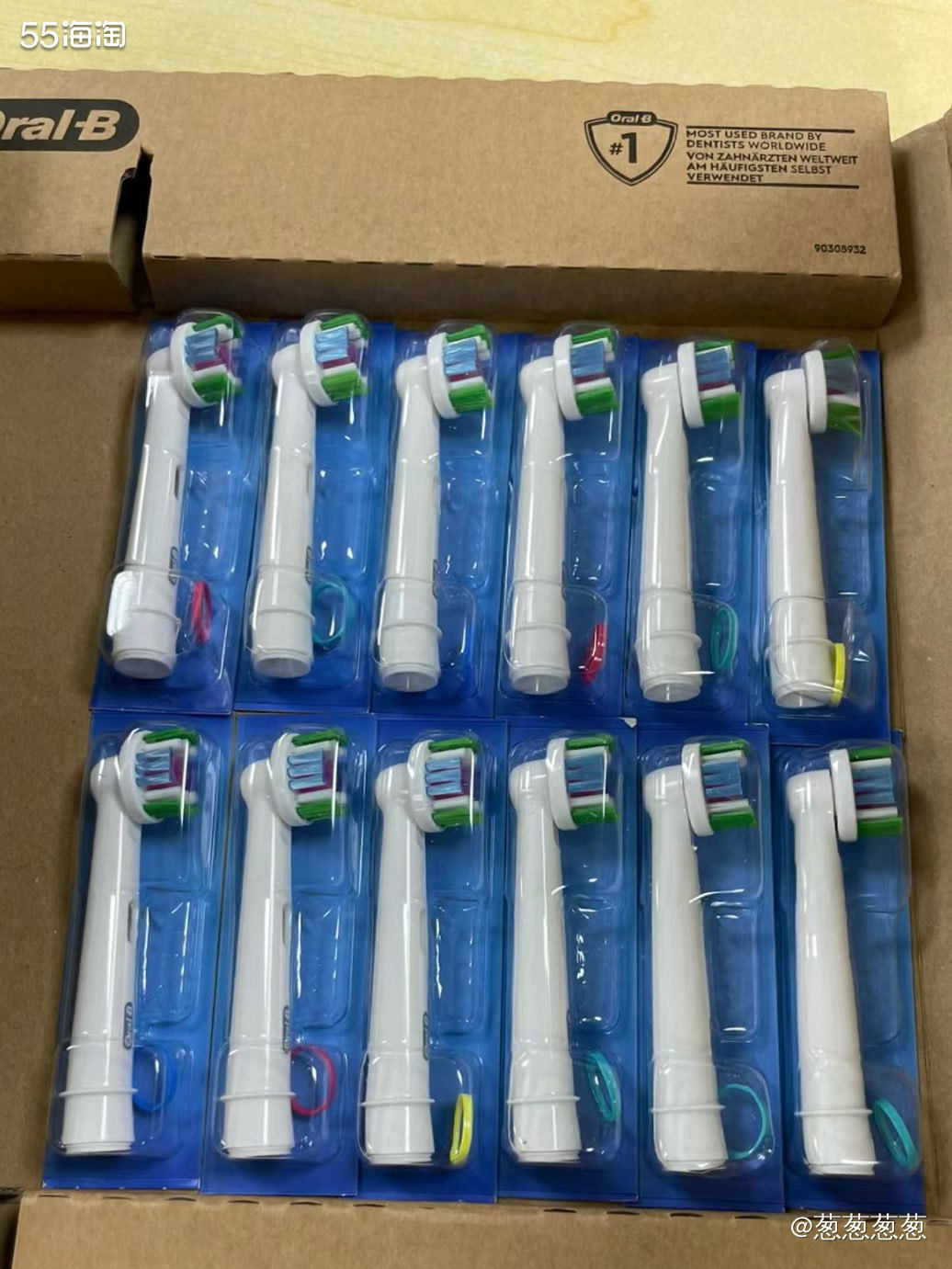 电动牙刷刷头也是日常必囤的消耗品，亚马逊海外购里的电动牙刷替