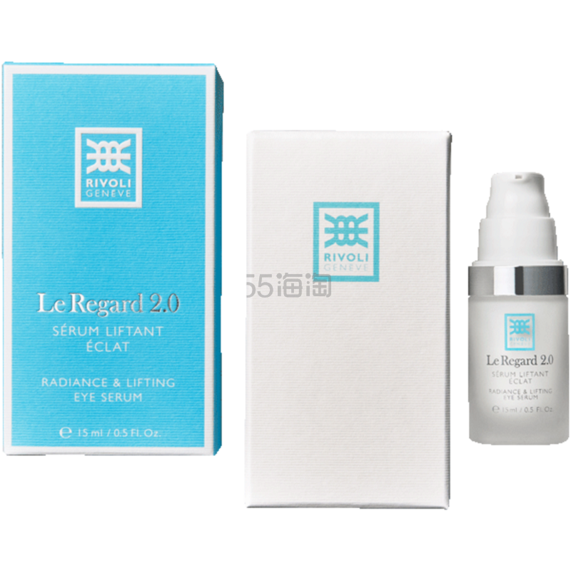 【首单加赠MFK Q香5ml】Rivoli 瑞梵黎 2.0抗衰老亮采眼霜 15ml