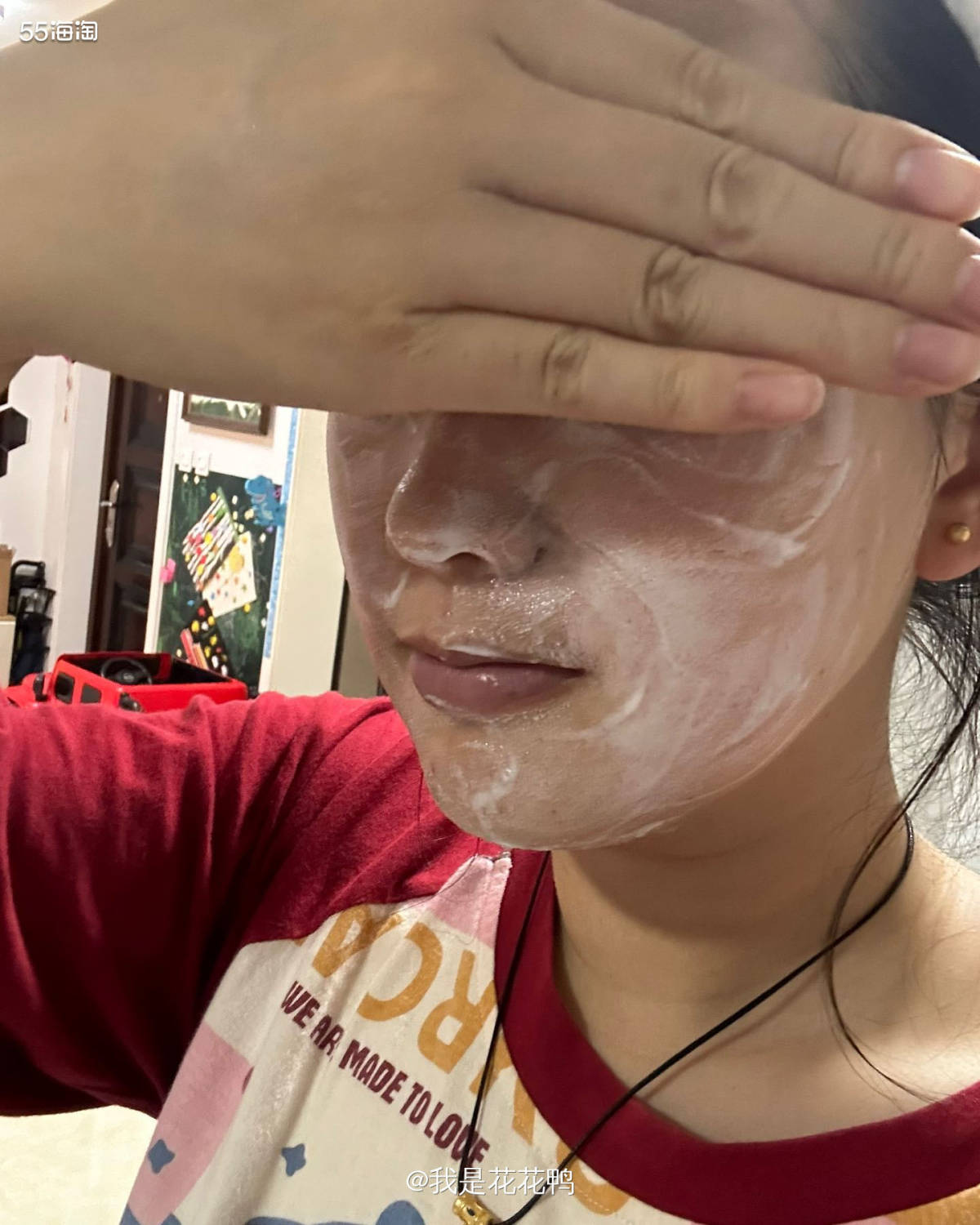❤️面膜打卡安排啦，今天用了一天之后，就剩下明天最后一天啦，