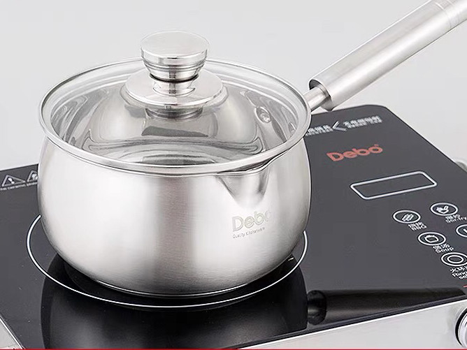 双十一买了一个小的不锈钢锅16cm的，家里有个大号的麻麻说太