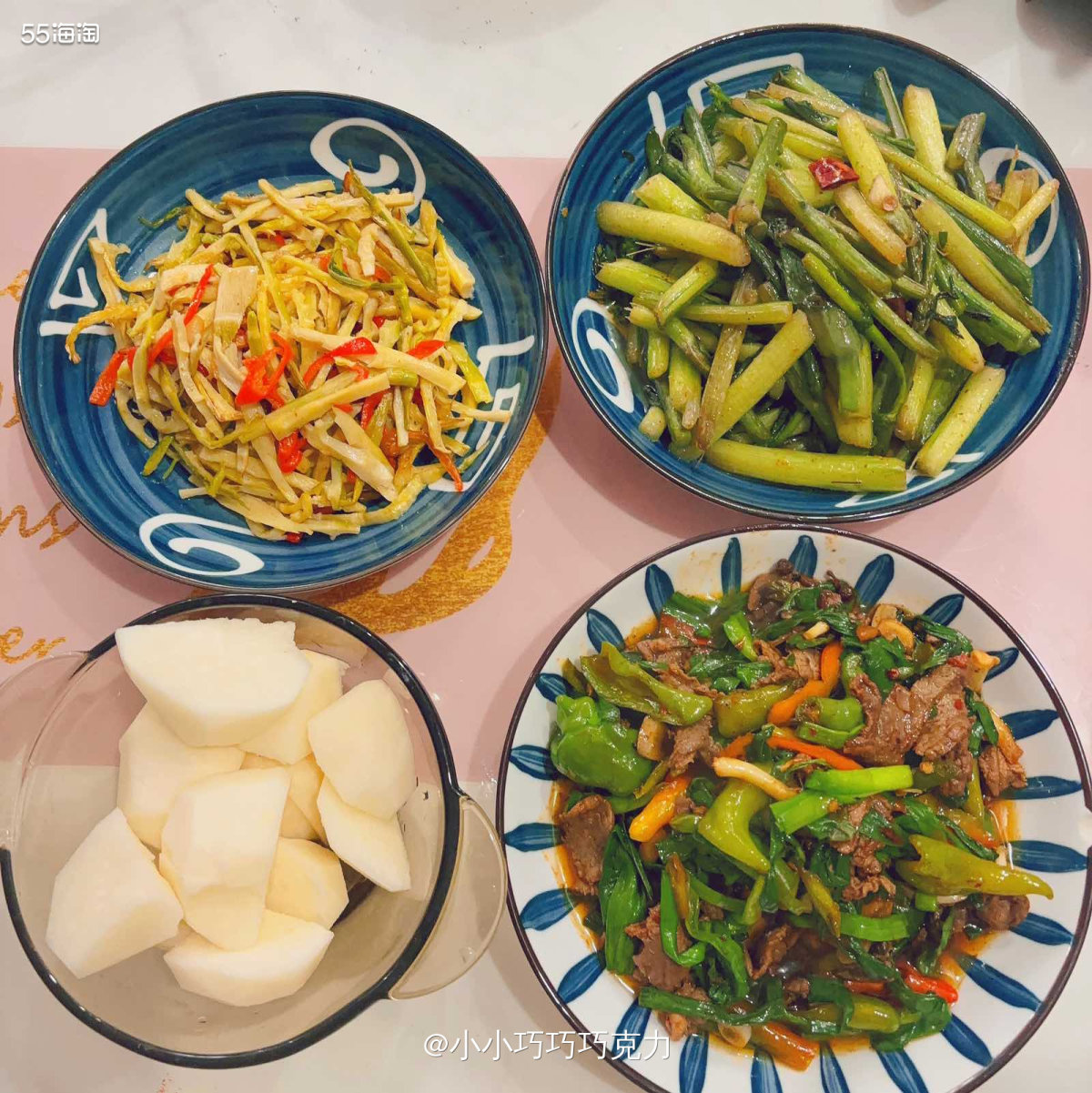 这篇补的是上周某一天的晚餐啦，忘记是哪一天啦，哈哈，不过现在