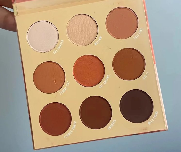 Colourpop这个眼影盘太适合化美拉德风妆啦，秋天这一盘
