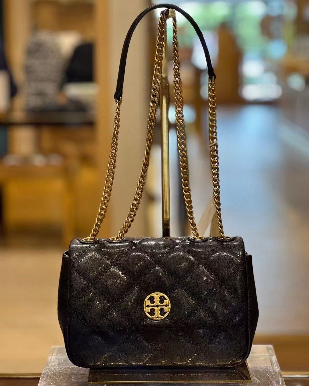 黑五折上折预定💰2299直邮 TB Willa中号经典菱格