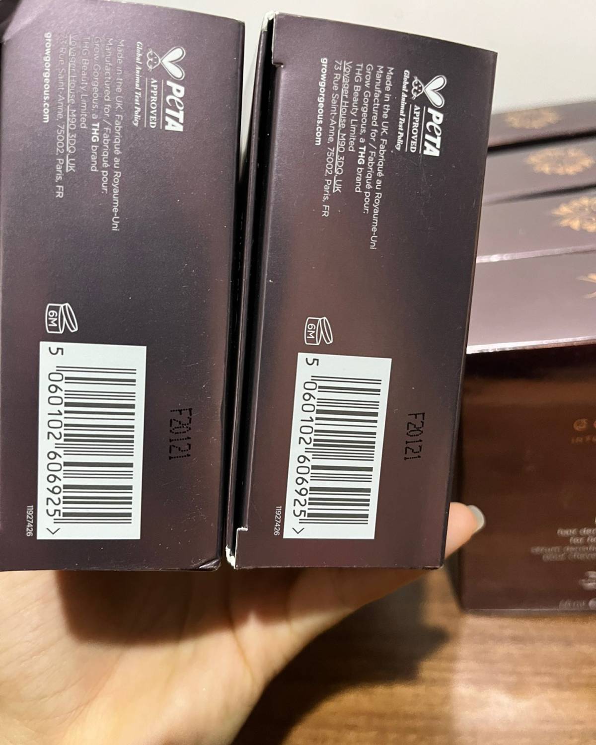 grow gorgeous uk官网入手的 直邮到国内转em