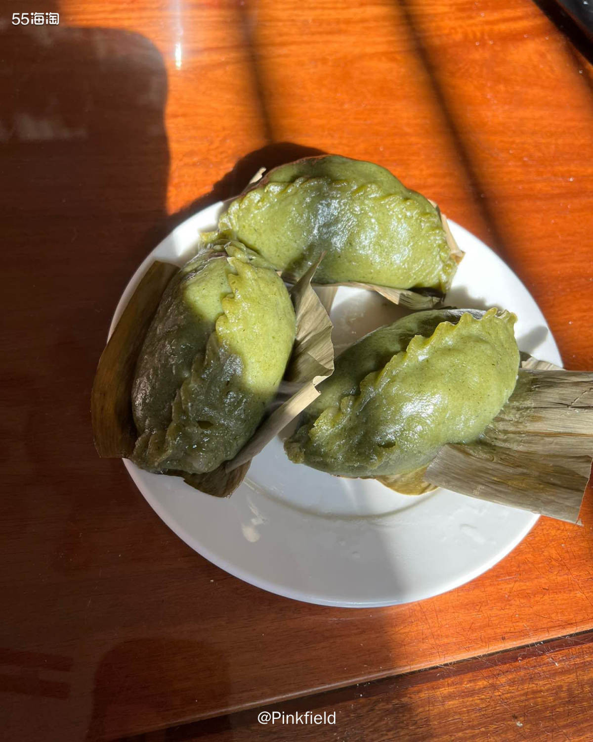 最近在家里，婆婆做了好多好吃的😋，前几天做了清明饺，白萝卜