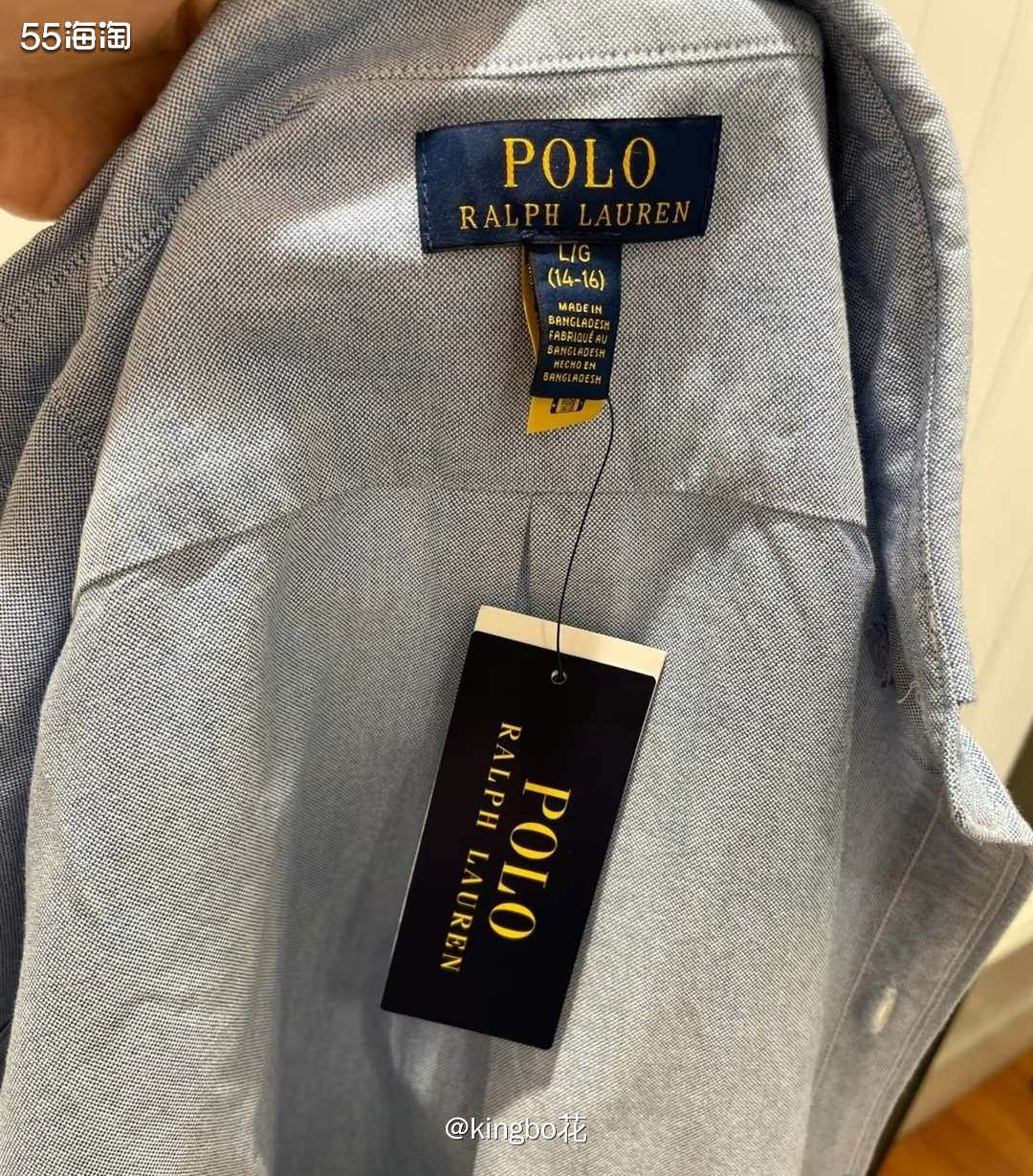 拉夫藏蓝色针织衫补货再下一单，库存两件都拿下  这几天布鲁明