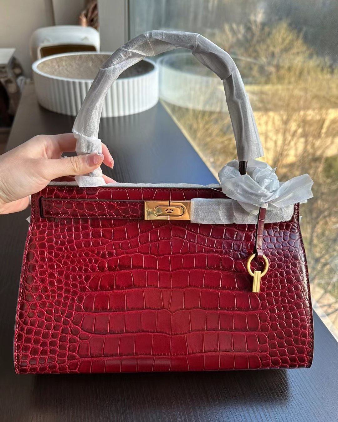 ❤️不得不来说说，这个超级美的包包啦，TB家的lee系列，而