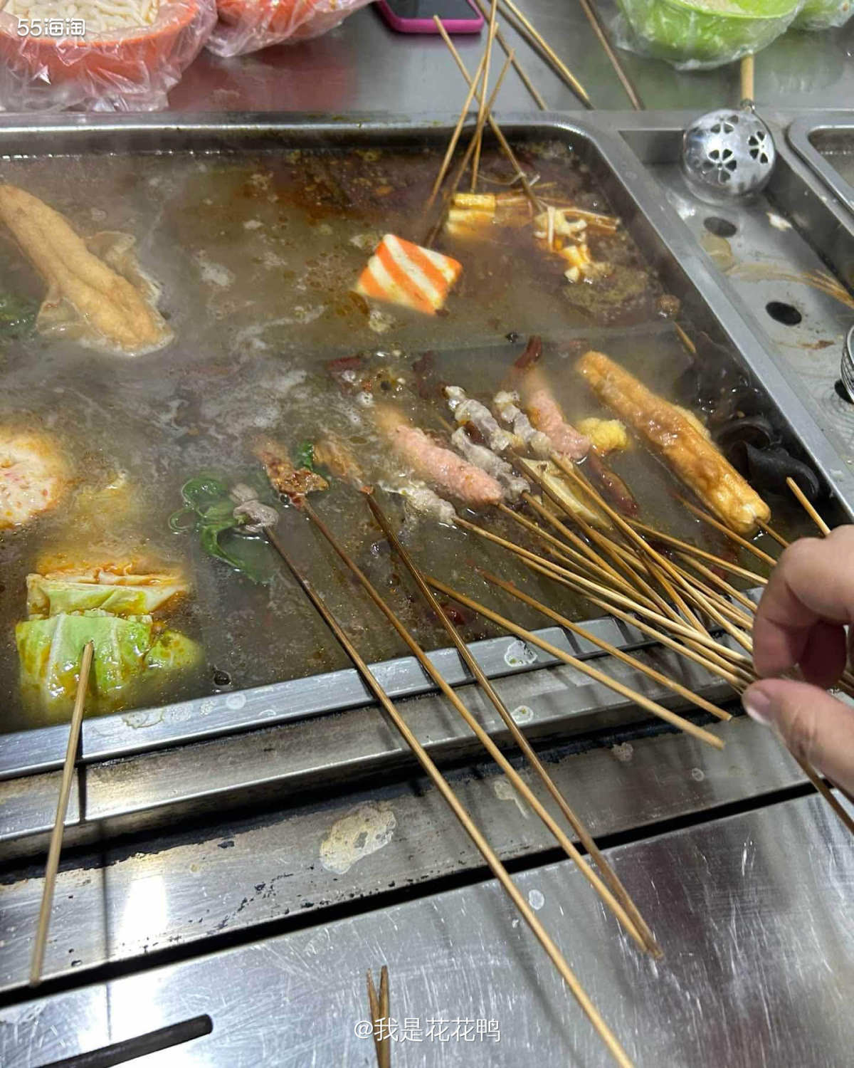 ❤️昨天晚上老杨下班10点了，但是没有吃晚饭，所以我俩就一起