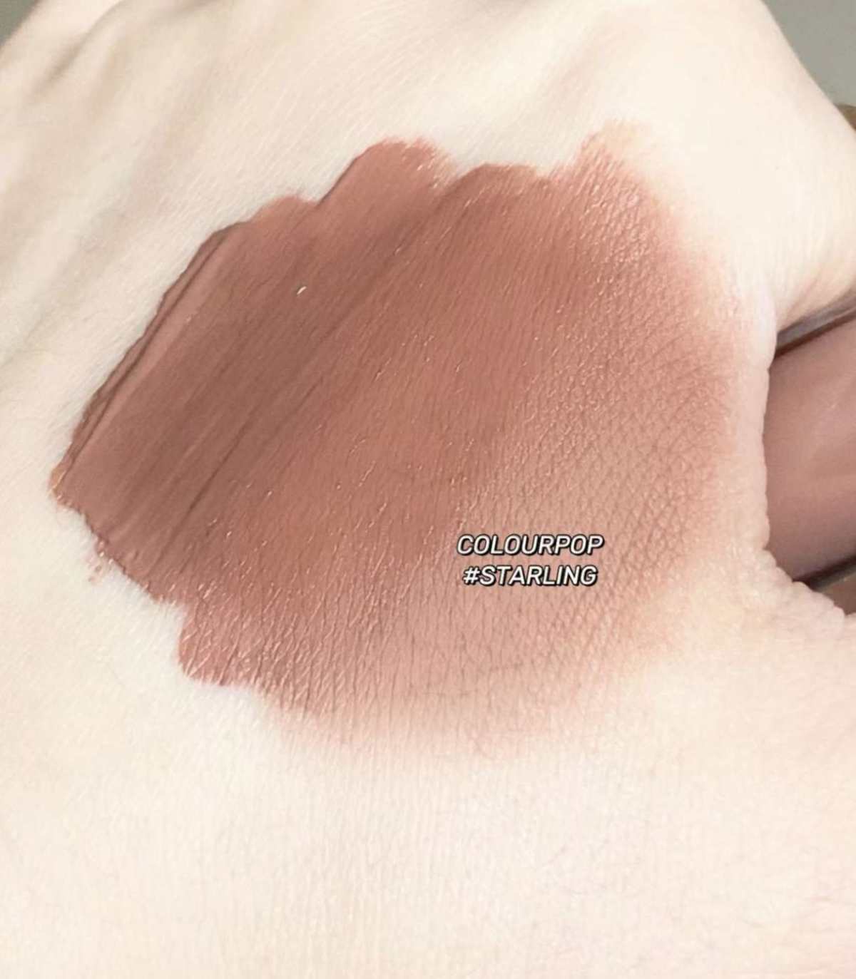 Colourpop这只starling裸土色真的是绝美的呀！
