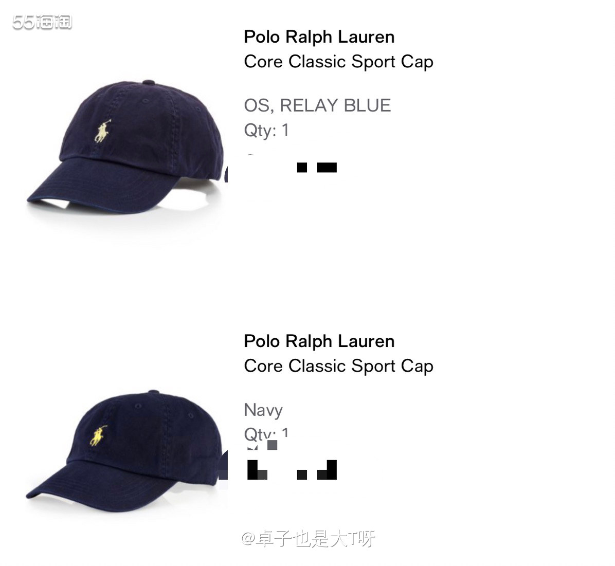 因为买拉布劳伦帽子的时候，出现蛮长的乌龙故事的。包裹收到现在