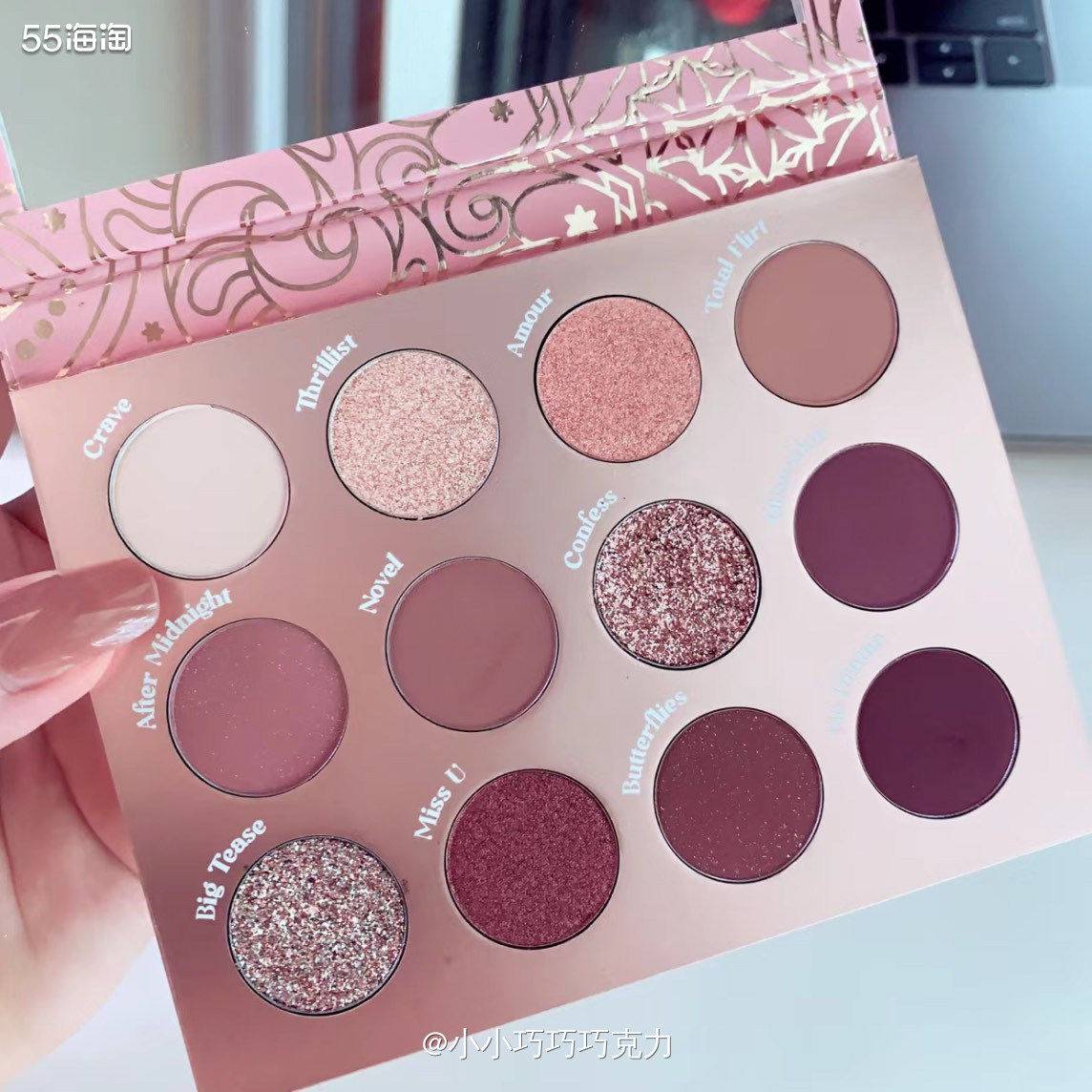 真的是对粉色和紫色没有任何抗拒力呀，嗲嗲的颜色真的是太好看了