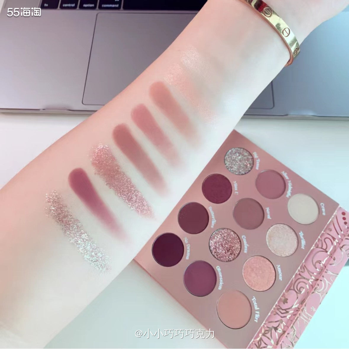 真的是对粉色和紫色没有任何抗拒力呀，嗲嗲的颜色真的是太好看了