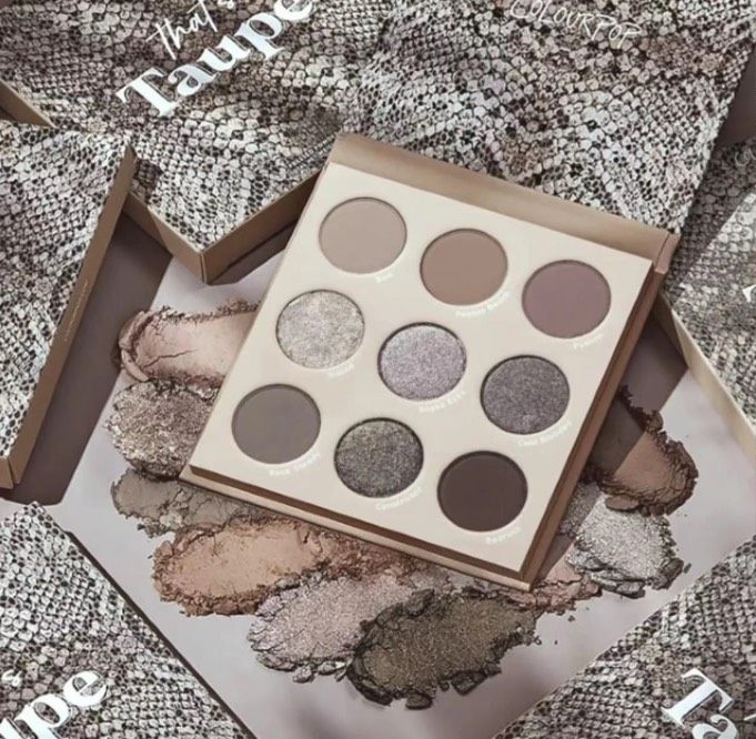 ❇️乍听Colourpop这家蛇纹眼影盘，我内心是拒绝的，但