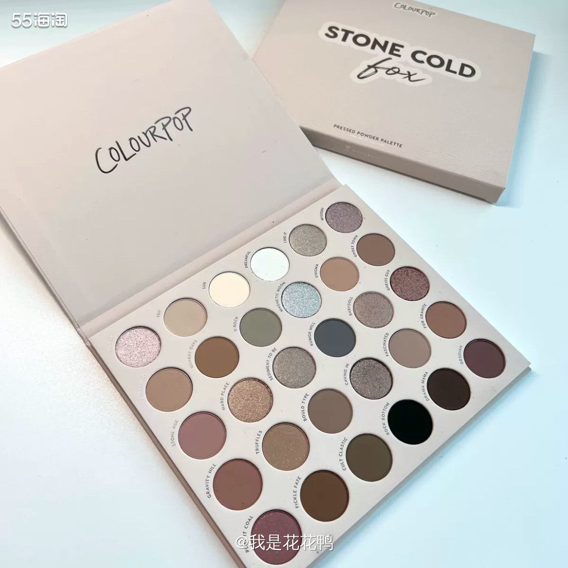 ❤️这盘真的是震惊了我，真的是全员冷色，几乎把所有冷色的眼影