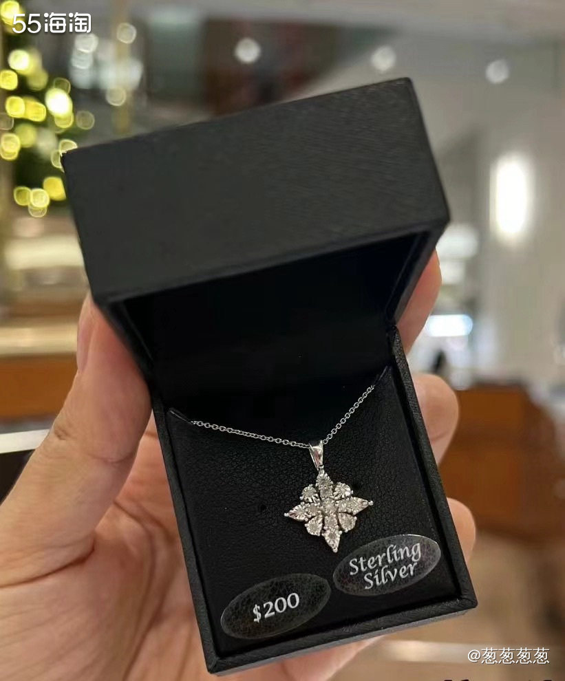 购买网站：梅西 购买产品：雪花10分钻石项链 ⭐️⭐️⭐️ 