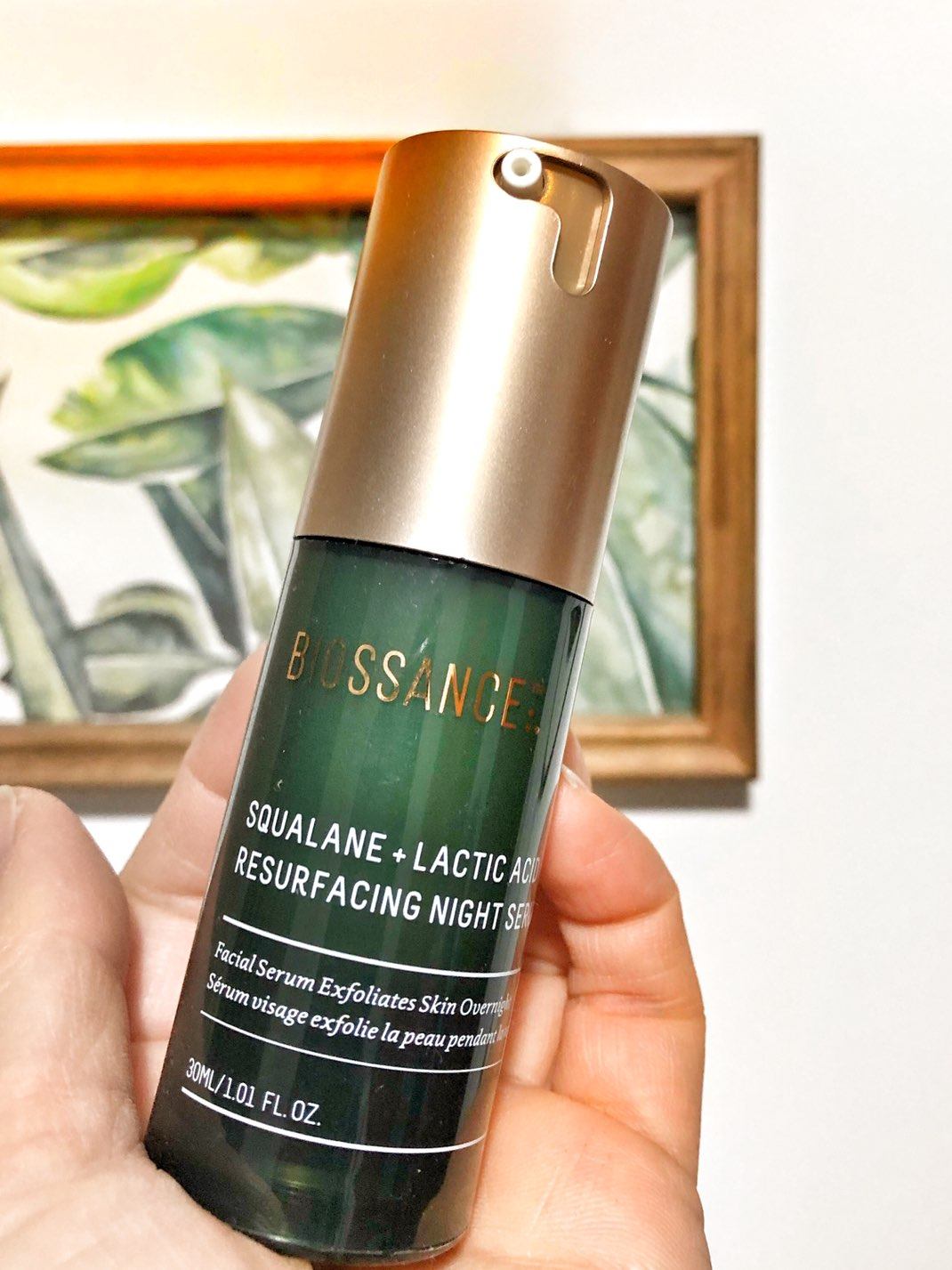 Biossance角鲨烷夜间精华也是今年的回购单品，这个是一