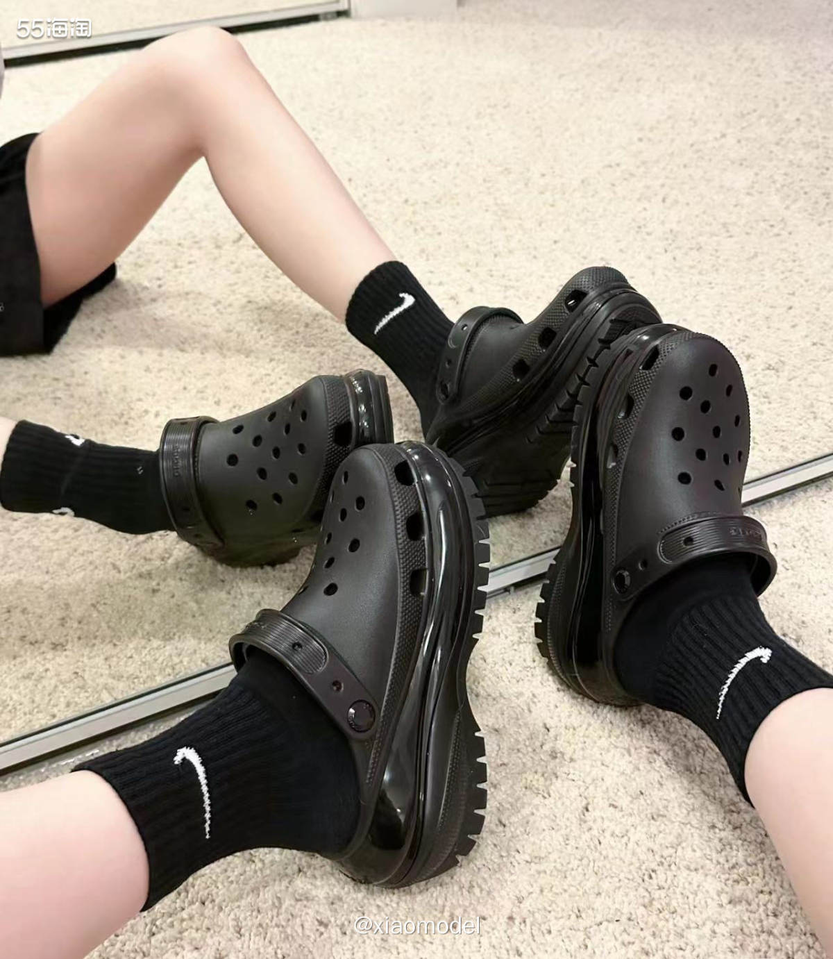 😀今天Crocs又有2双50刀的活动啦！这是第3单，买了2