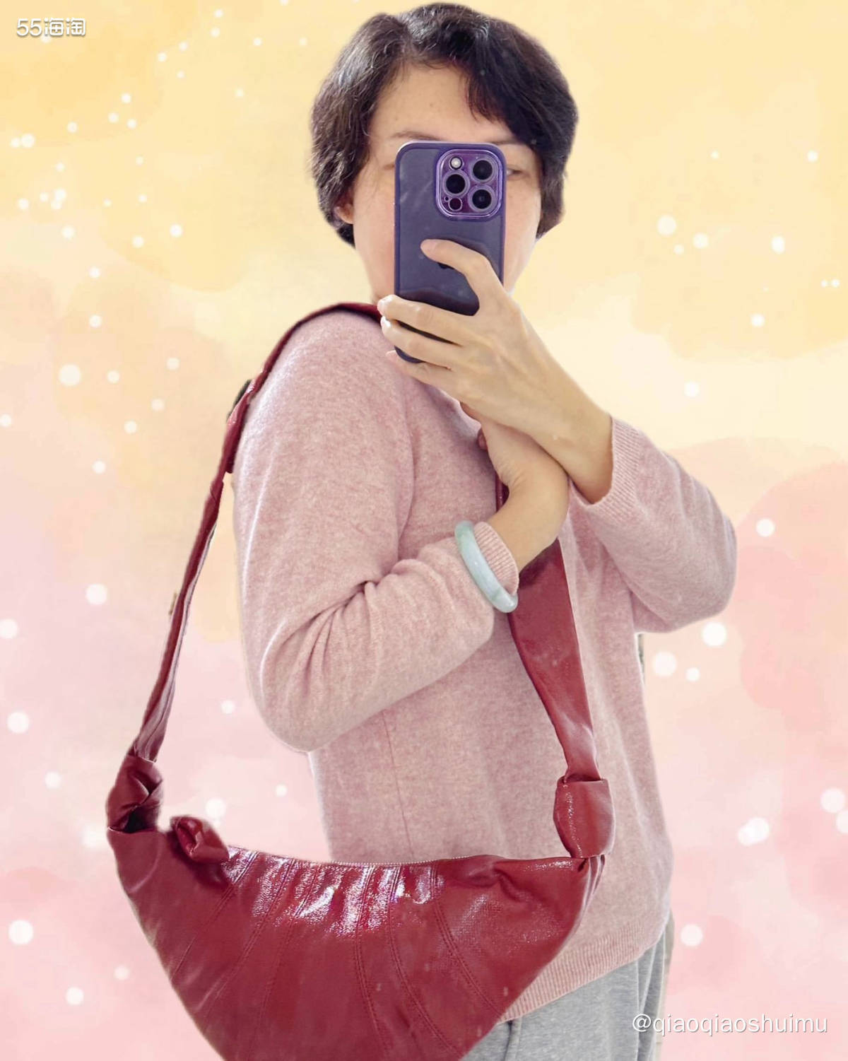 之前就总看别人晒lemaire牛角包，没什么感觉，就忽然有一