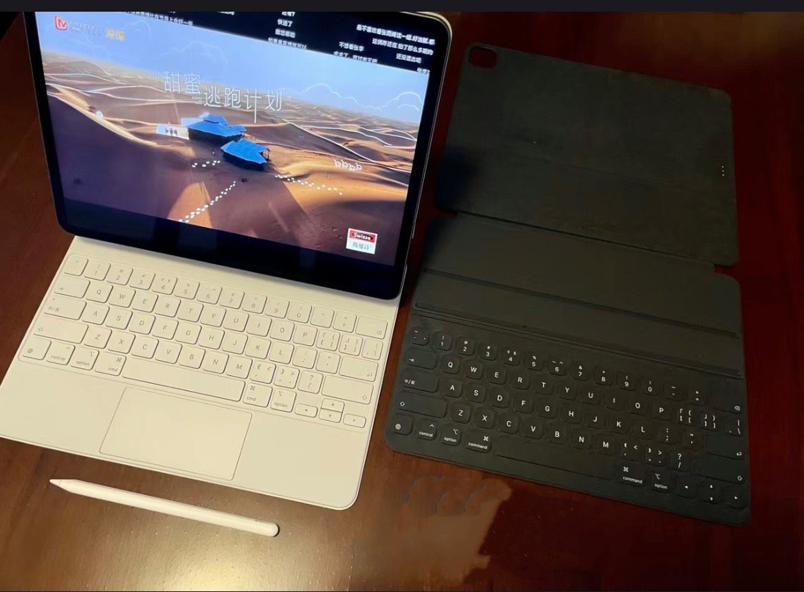 随着苹果iPad功能越来越强大，加上一个键盘后，说它是台小电