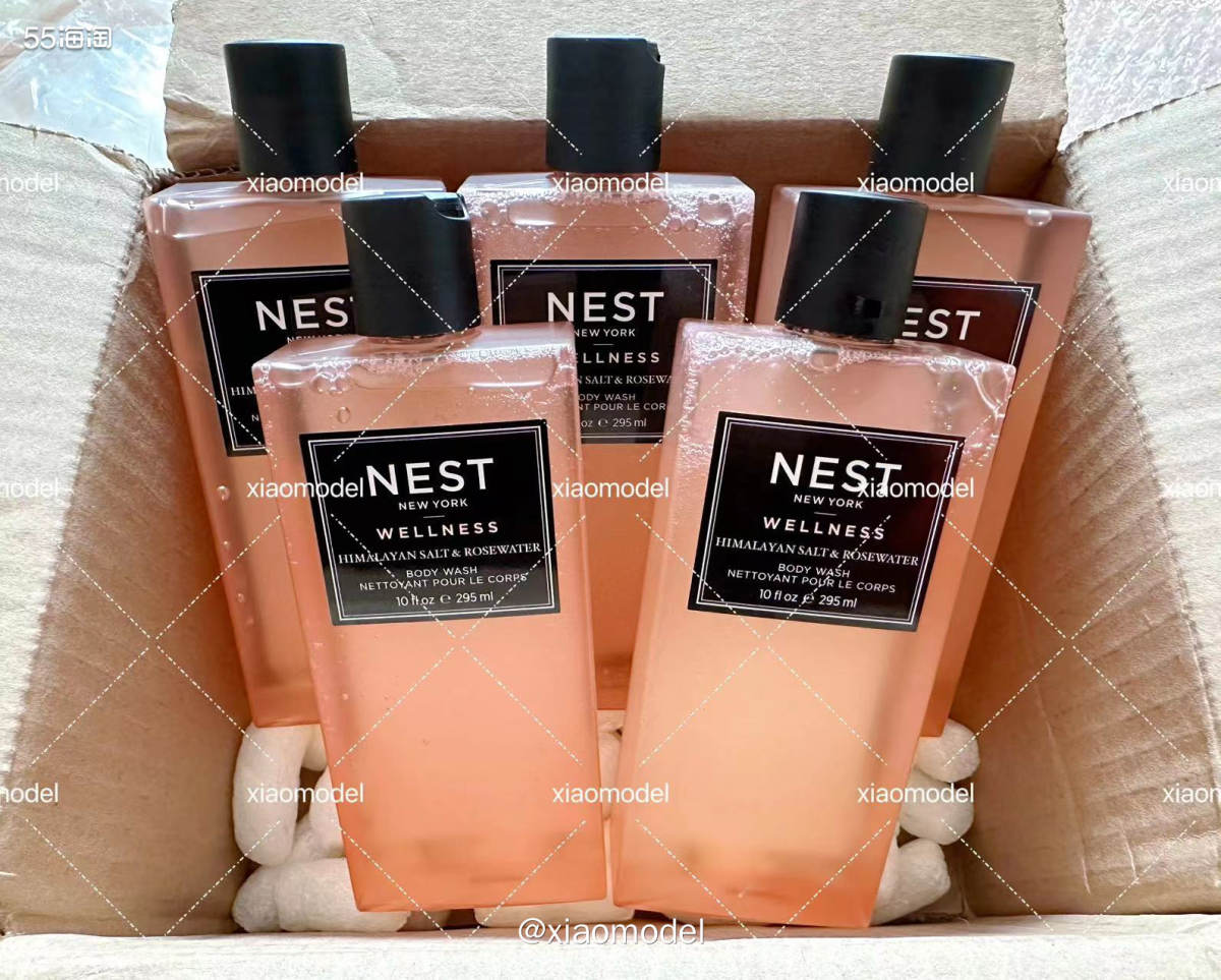 😍今天收到顺风送来的月初在nest美国官网买的沐浴露！  