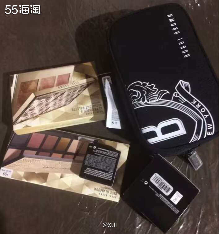 11月份的时候买了一些bobbibrown的化妆品，出库大概