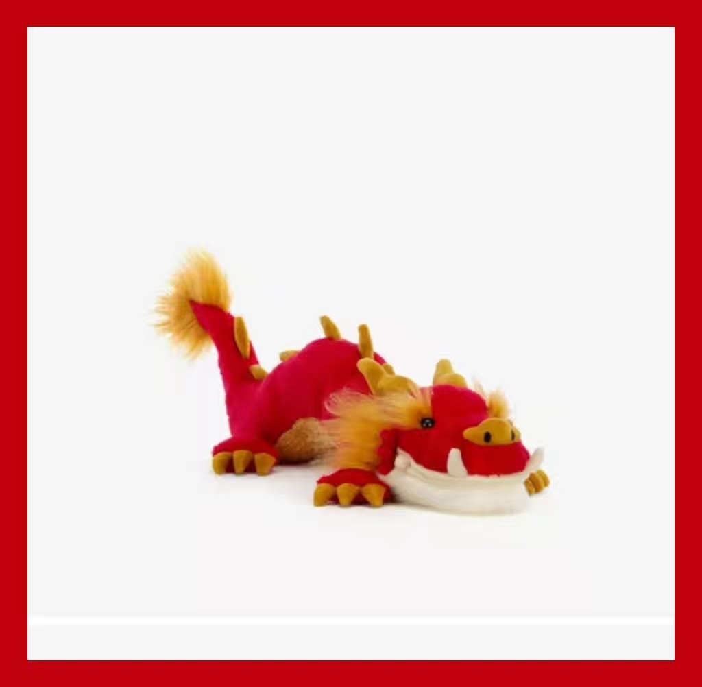 Jellycat上新的新品太符合我的口味了吧，这条赤金祥龙也