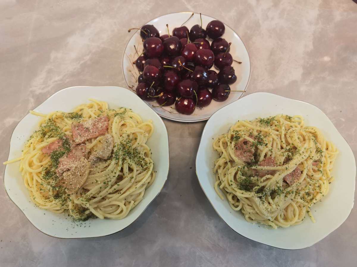 🌸由于工作的原因，我们提前搬入新家啦，为了这第一顿晚餐，真