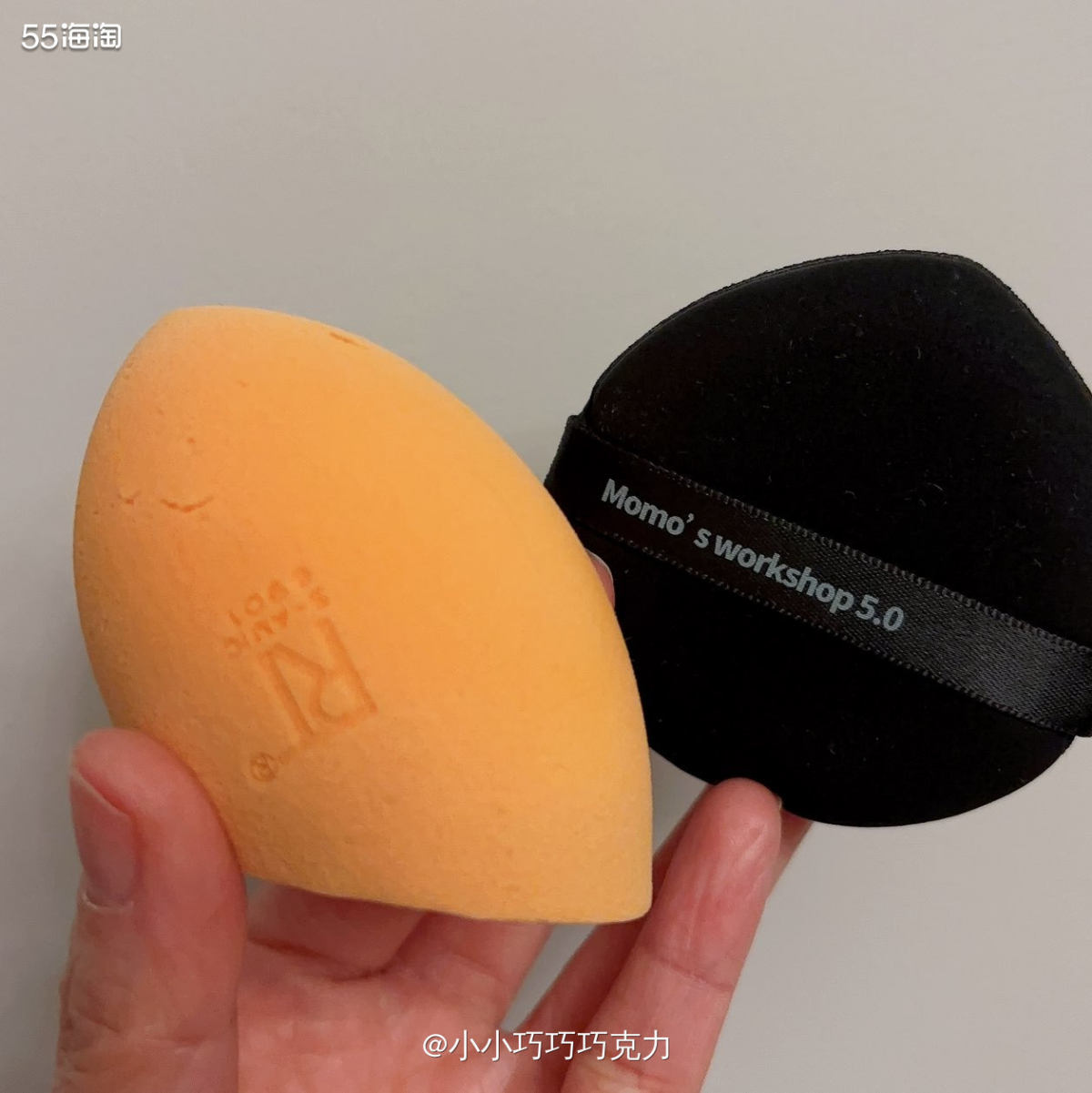 要想底妆服帖，上妆工具也很重要哦，一款好的美妆蛋和粉扑也是很