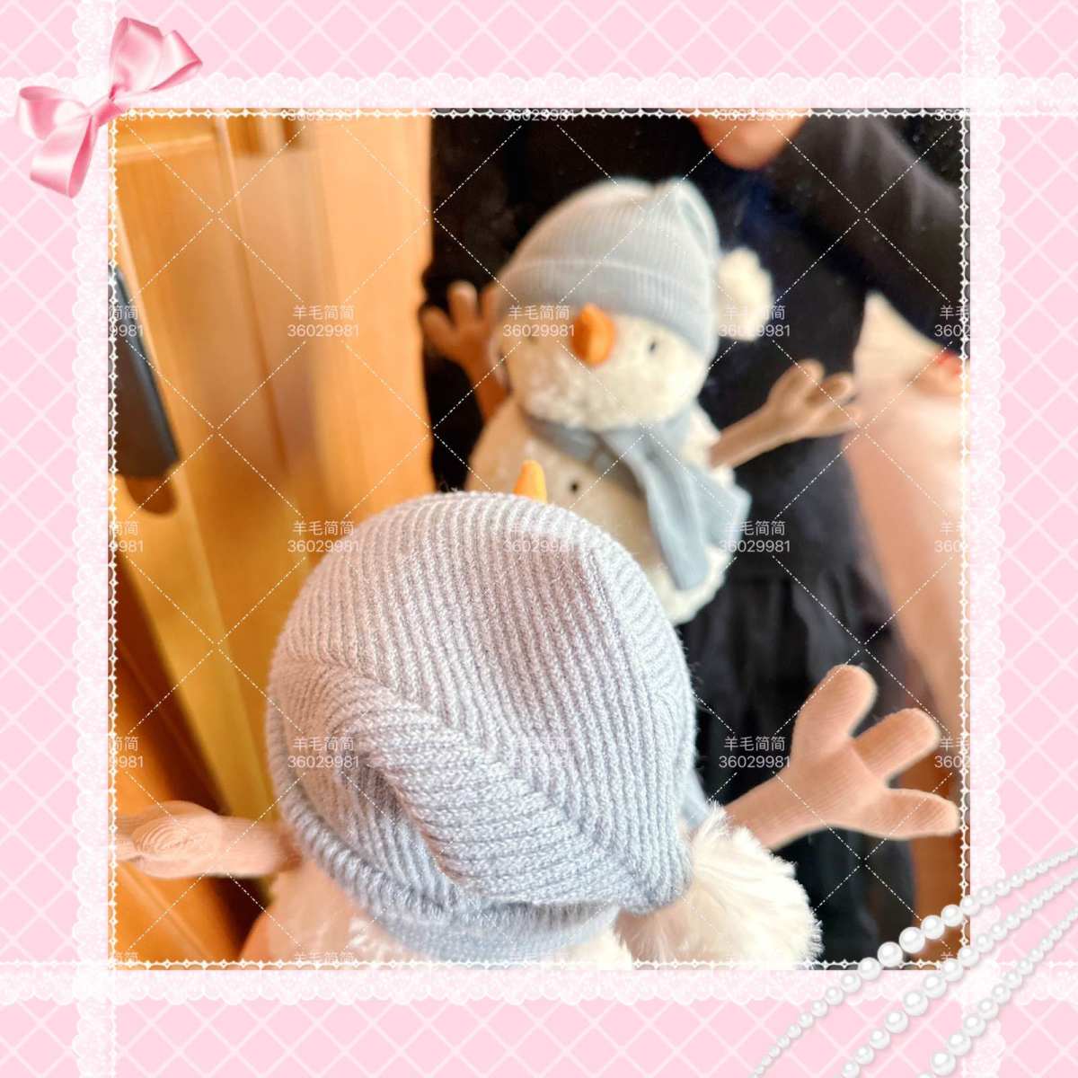 开箱产品：jellycat萨米雪人×1，生日蛋糕×2小雪人×