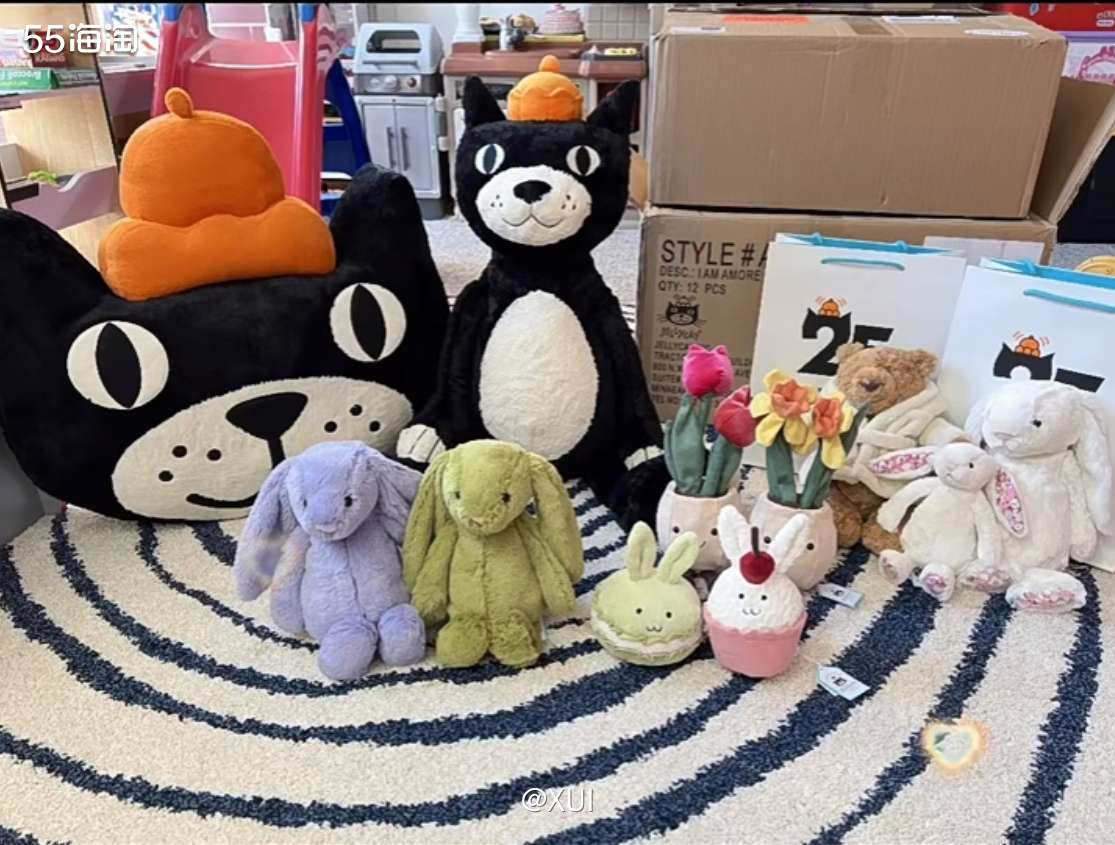 2024第一个月Jellycat就放出了大招，上新了一大堆新