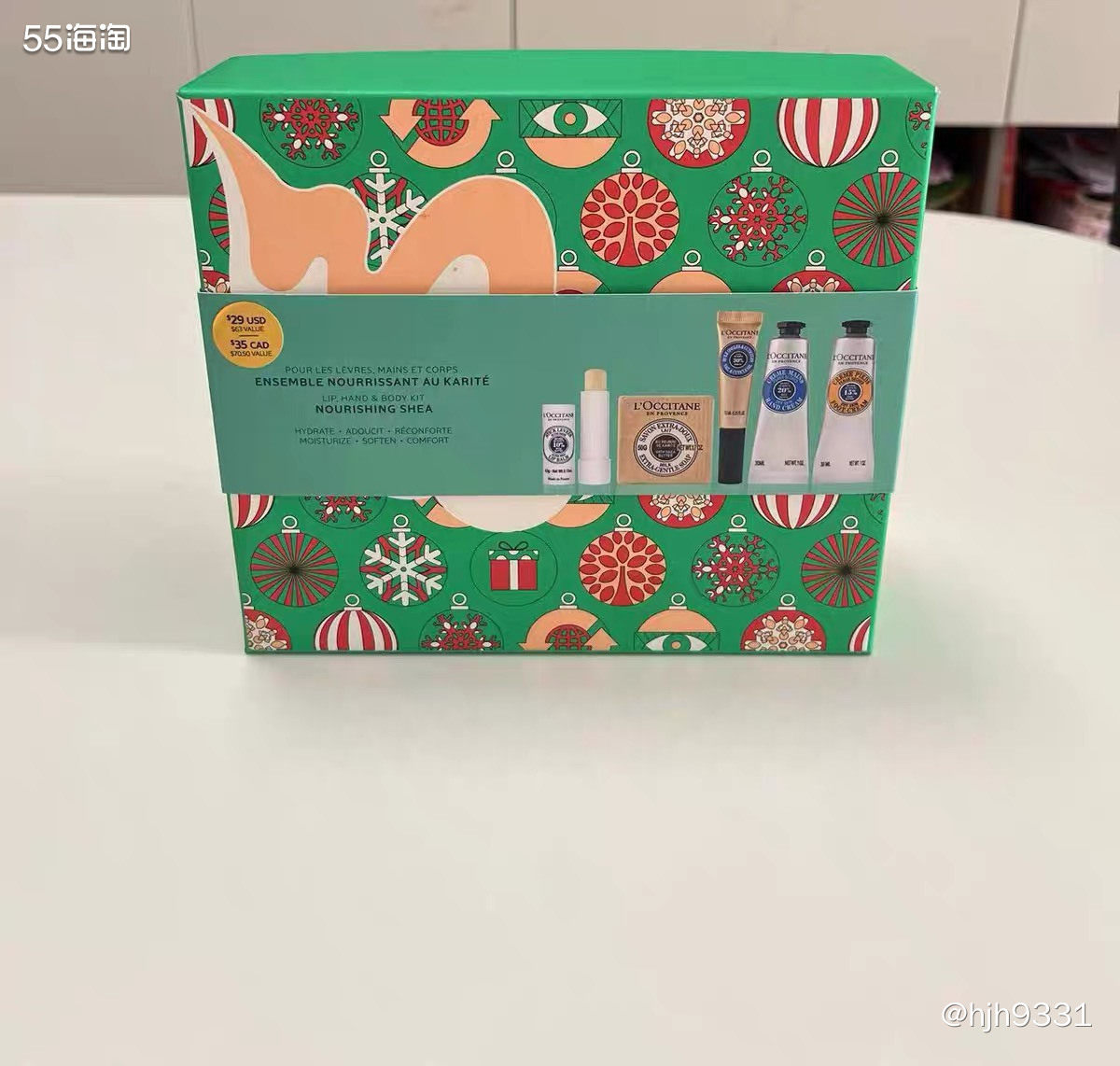 🔥ND欧舒丹护手霜套装补货，数量仅剩2套，不过有赠品，感觉