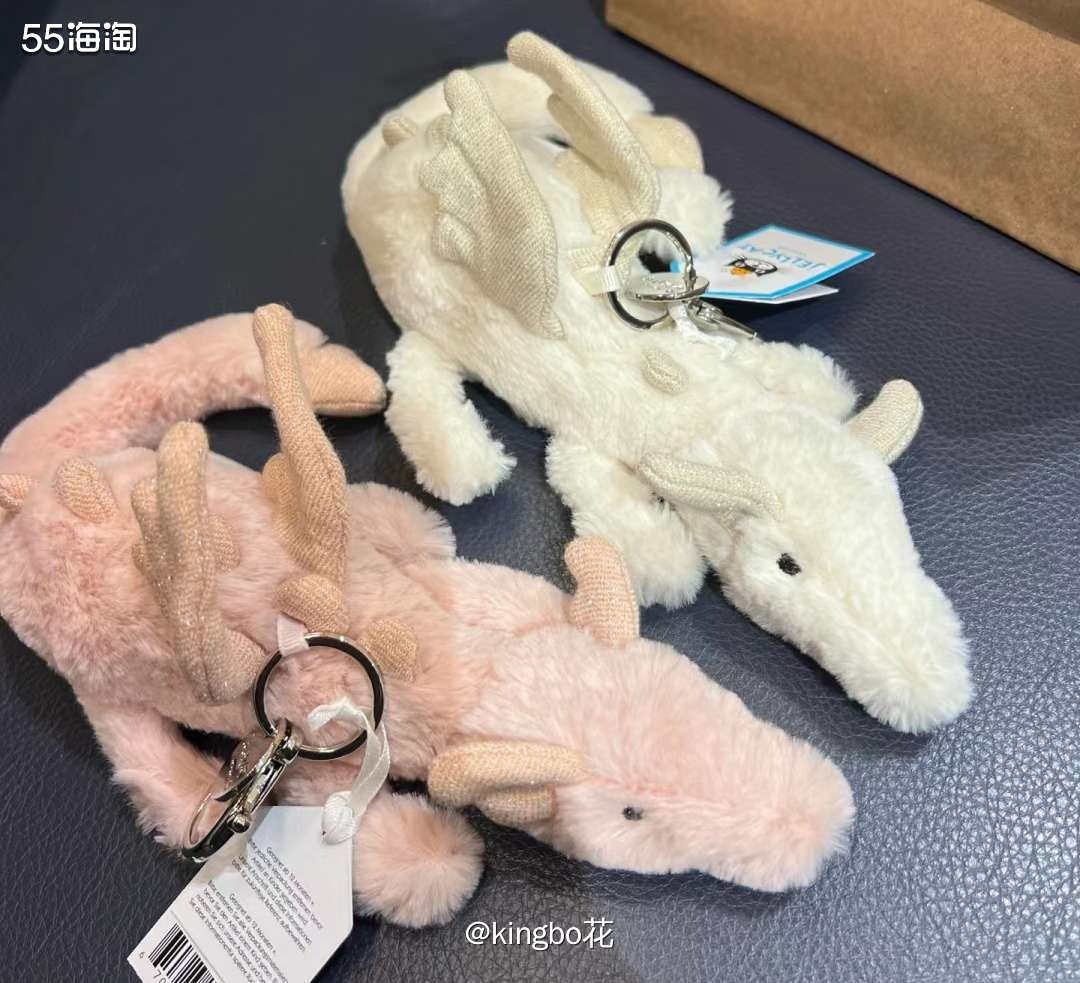 jellycat龙龙帮挂饰上新好可爱，参与一下凑合箱  这几