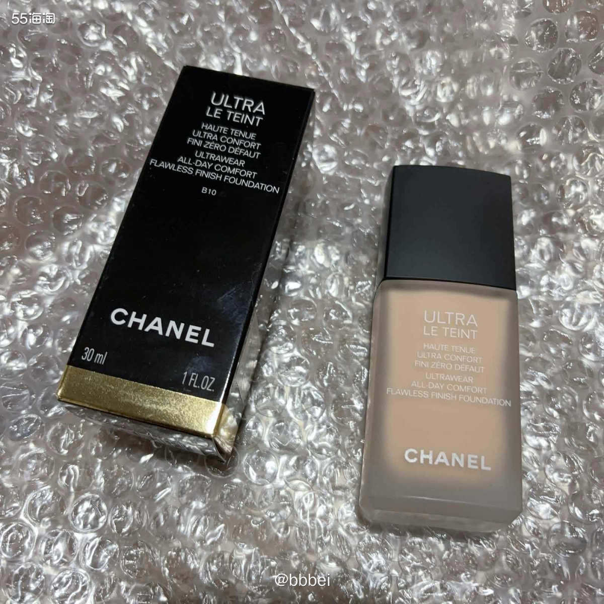 🌸Chanel柔光持妆粉底液 🌸价格：美国购入65刀 �