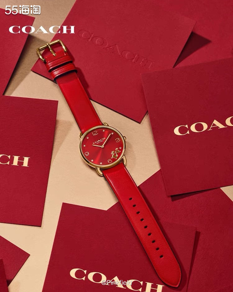 ⌚今天分享的是来自Coach推出的龙年限定腕表，沿袭了一贯的