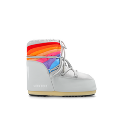 【包税】MOON BOOT Icon Low Rainbow雪鞋