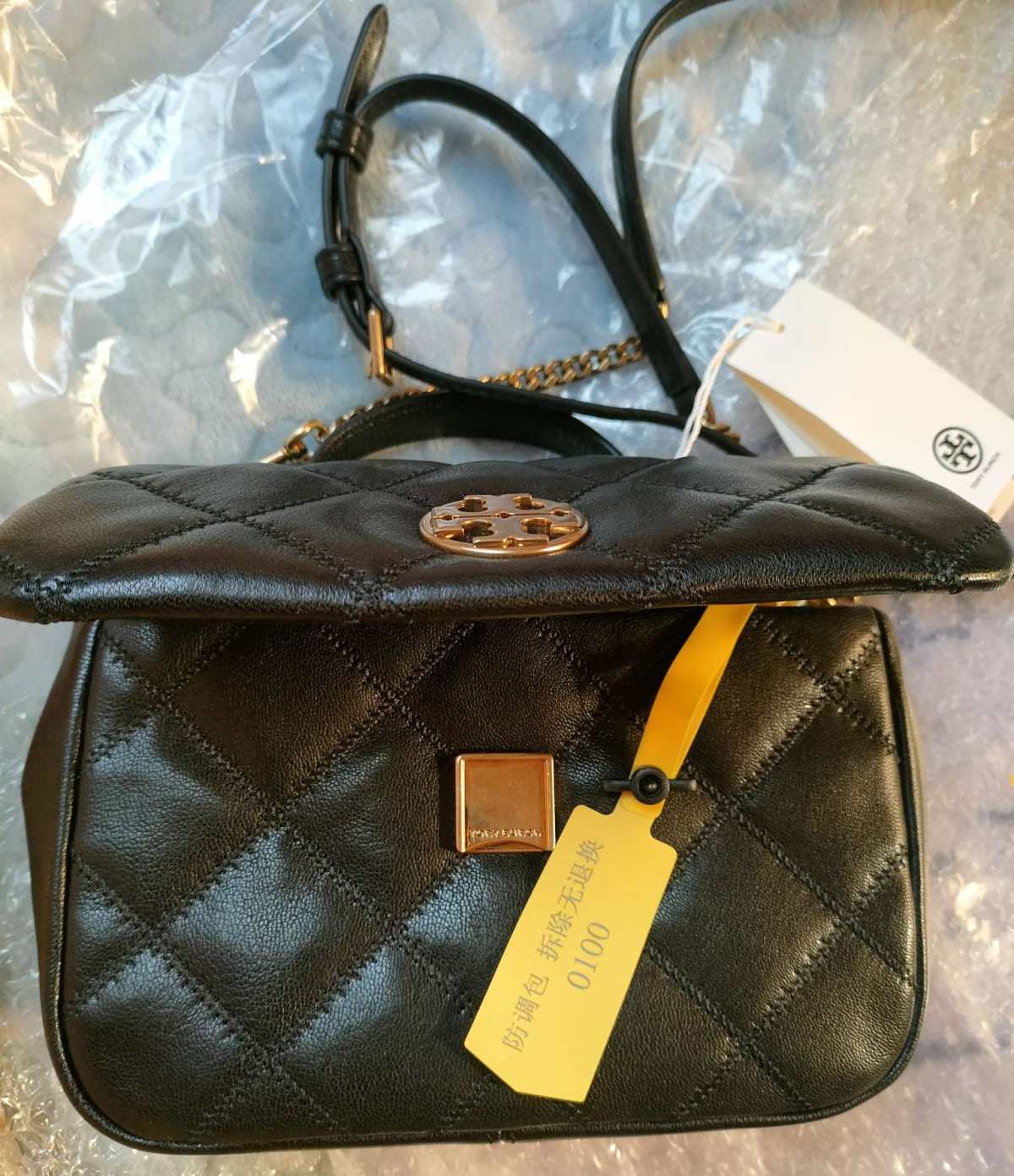 🌻购买商品:Tory Burch willa 迷你方胖子x
