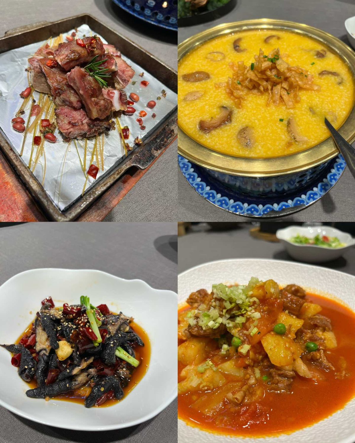 ❇️这里马上要迎接新年了，一年一次，部门同事全体聚餐，只为了