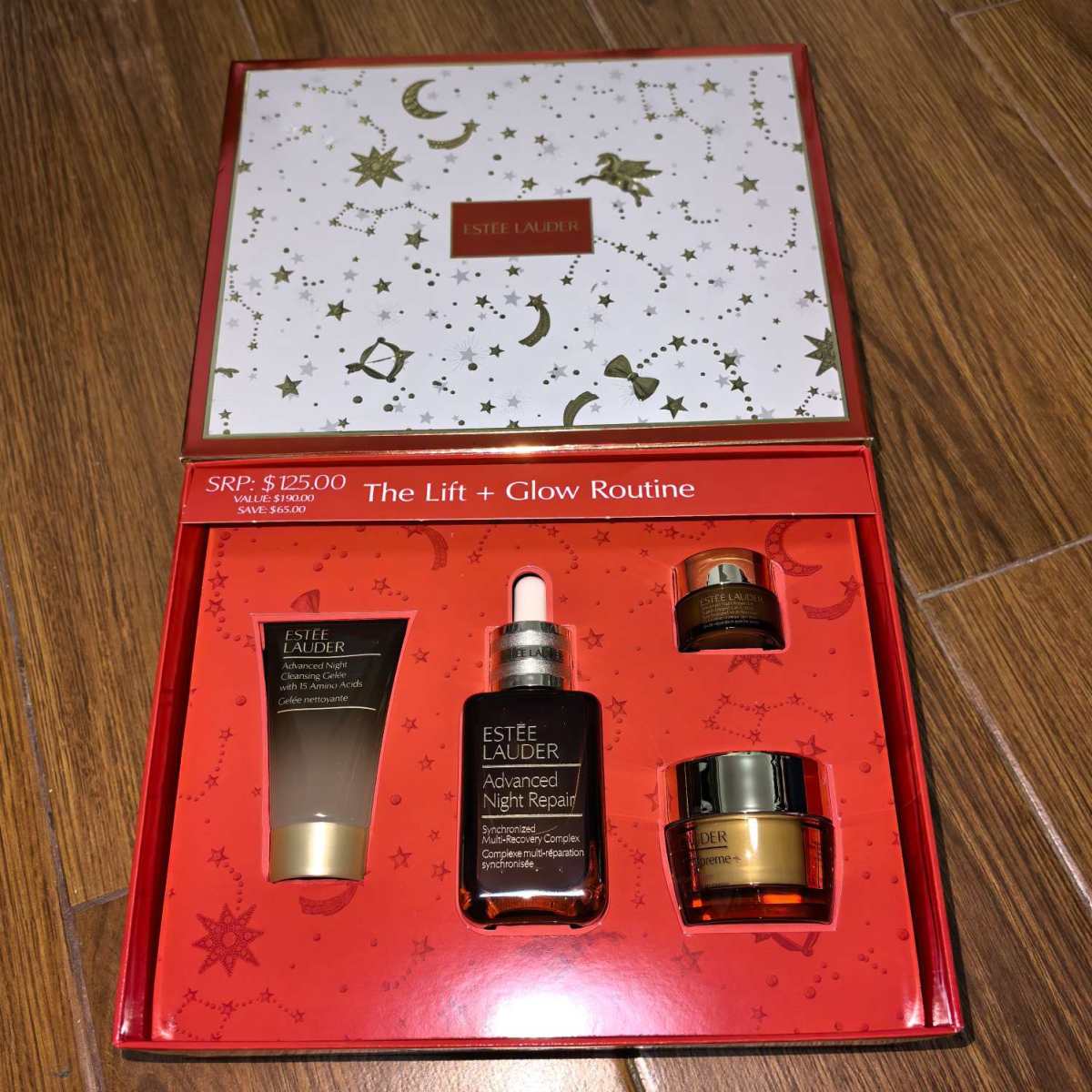 ☑开箱： 雅诗兰黛小棕瓶礼盒  ☑下单地/价格 雅诗兰黛美国