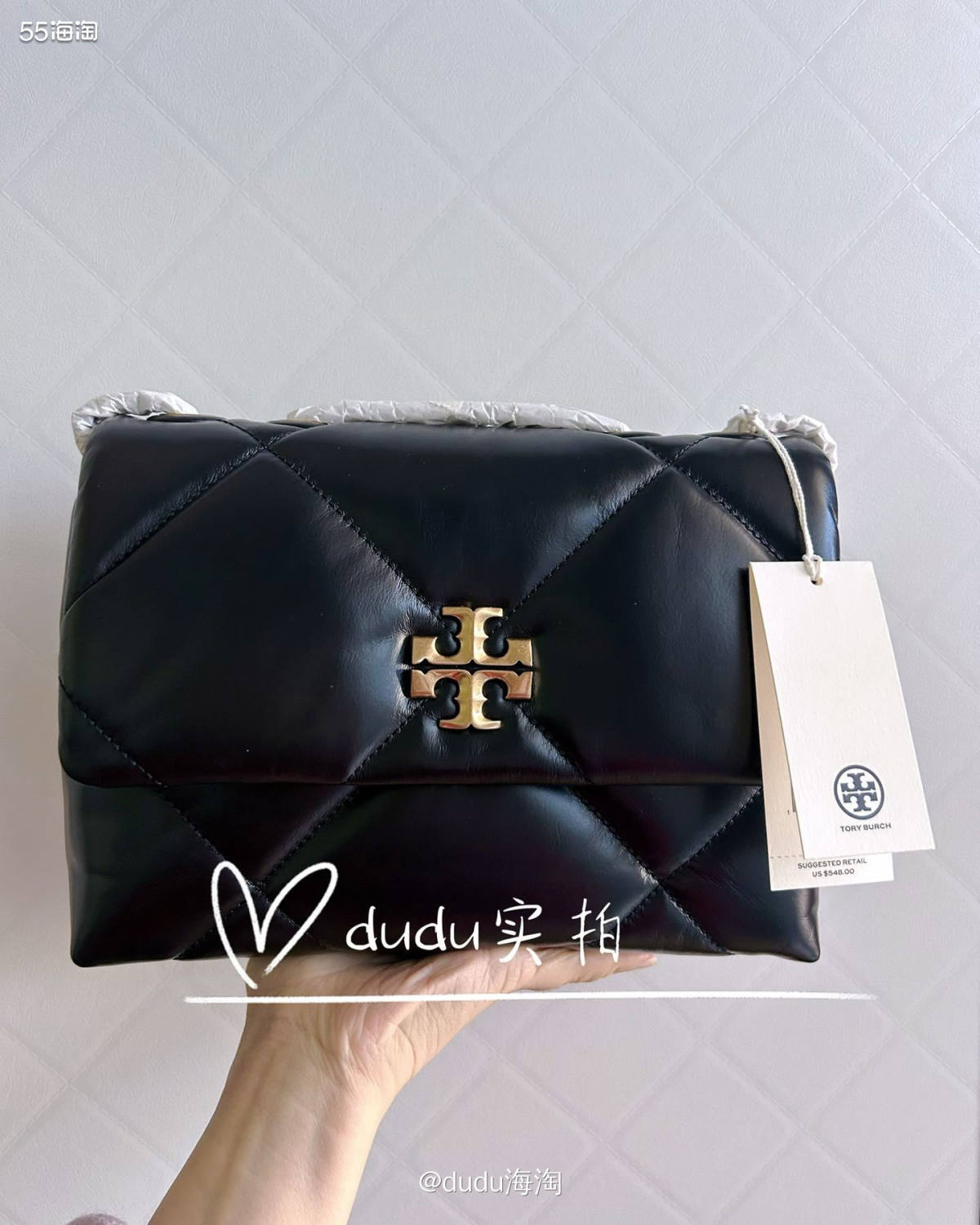 💓12月在ToryBurch美国官网买的新款kira钻石菱