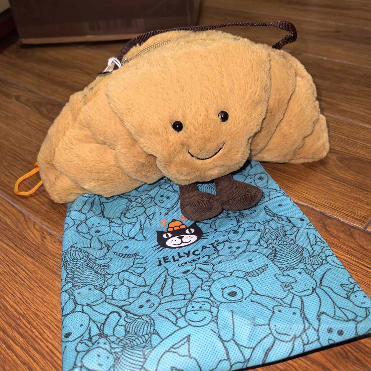 ☑开箱/单地/价格 jellycat官网买的  圣诞腊肠狗*