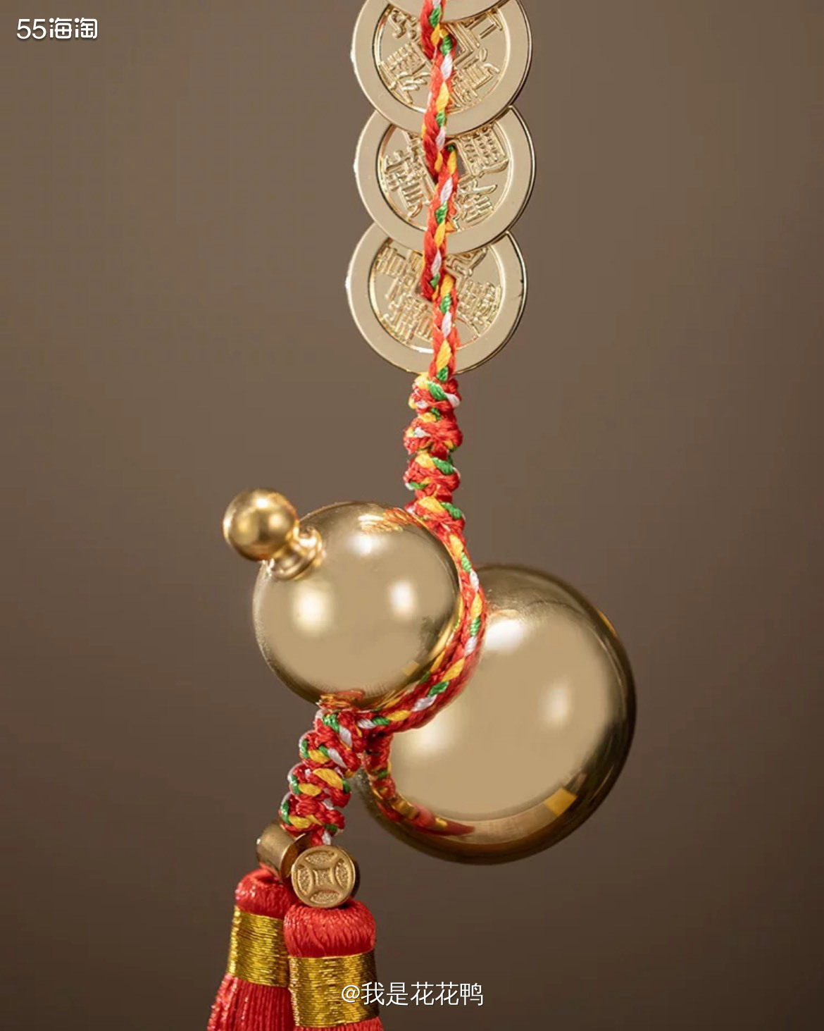 ❤️过年就开始买这些寓意好又好看的，这个朱炳仁铜福运葫芦挂件