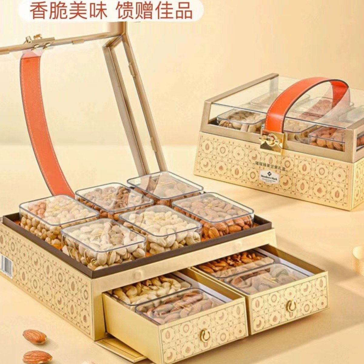 🌰说起年货，坚果是必不可少的，很多人会买来囤货吃，也有一些