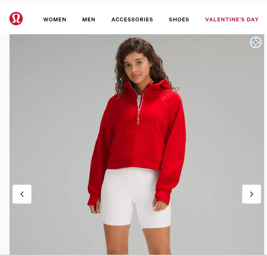 本周lululemon 官网上新了 SCUBA DARK R